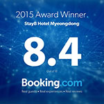 booking.com 8.4 out of 10